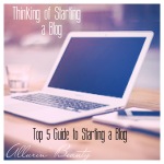 How to Start a Blog: Beginners Top 5 Tips - Allurin' Beauty