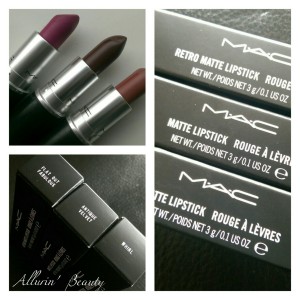MAC Matte Collection Lipsticks - Allurinbeauty